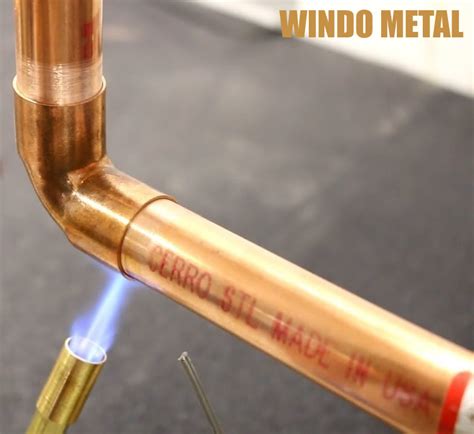 How to Solder Copper Pipes - Brass Tubes, Copper Pipes