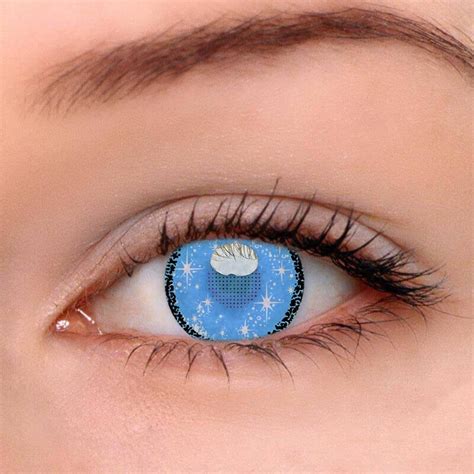 Cosplay Glaciar Blue Colored Contact Lenses – Beauon