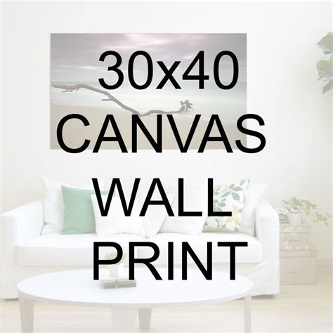 30x40" Canvas Wrapped Prints