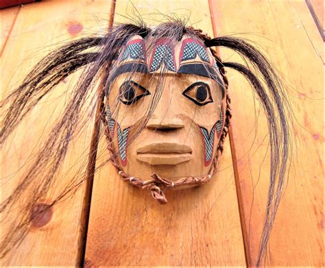 Haisla First Nation 'warrior' Cedar Mask Carving West - Etsy Canada in ...