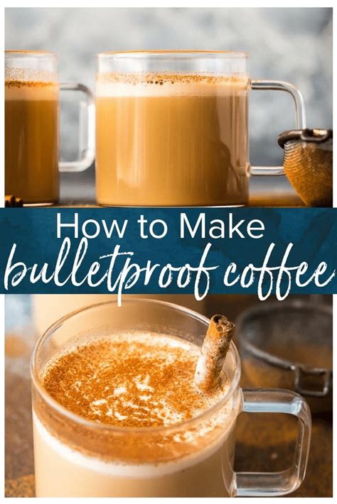 Bulletproof Coffee How to Recipe - The Cookie Rookie®