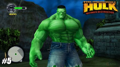 The Incredible Hulk: Ultimate Destruction - PS2 Gameplay Playthrough 1080p (PCSX2) PART 5 - YouTube