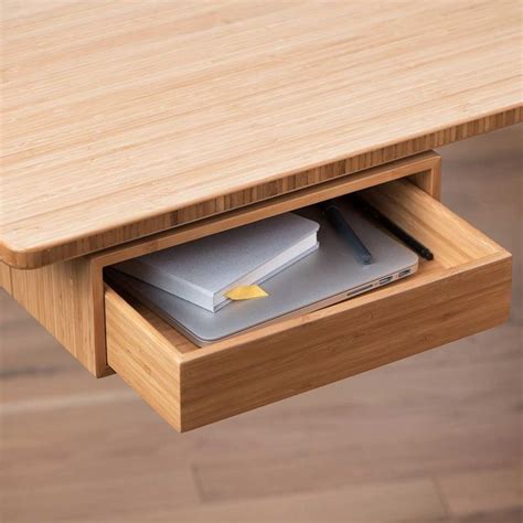 Jarvis Bamboo Desk Drawer | Desk with drawers, Best desk, Adjustable height desk