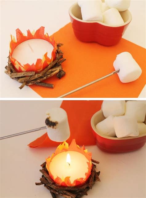 DIY Mini Bonfire | Bonfire night crafts, Bonfire crafts for kids, Bonfire night activities