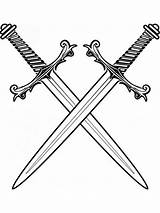 Coloring Page Sword Pages Free Printable Col  Vrogueco sketch template