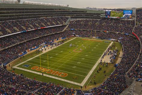 Chicago Bears Soldier Field 7795 Photograph by David Haskett II - Fine Art America