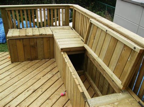 Building a Wooden Deck Over a Concrete One | Diy bench outdoor, Garden ...