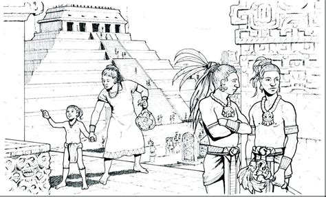 Mayan Coloring Pages at GetColorings.com | Free printable colorings pages to print and color