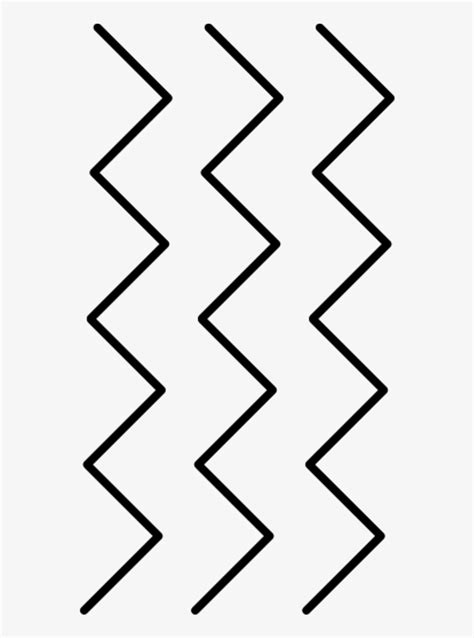 Zigzag Clip Art Black And White