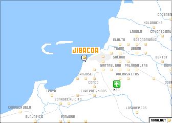 Jibacoa (Cuba) map - nona.net