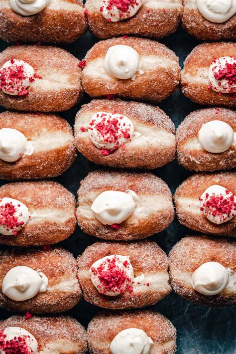 Bavarian Cream Filled Doughnuts | Ana's Baking Chronicles