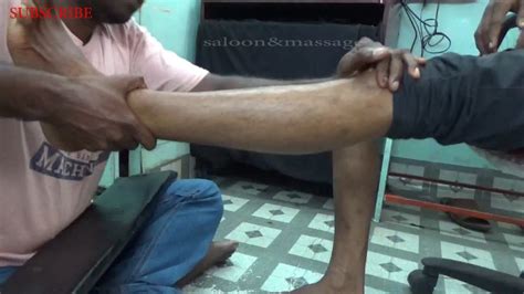 Relaxing Leg Massage with Pain Relief in Feet, Lower Legs ASMR Relax ...