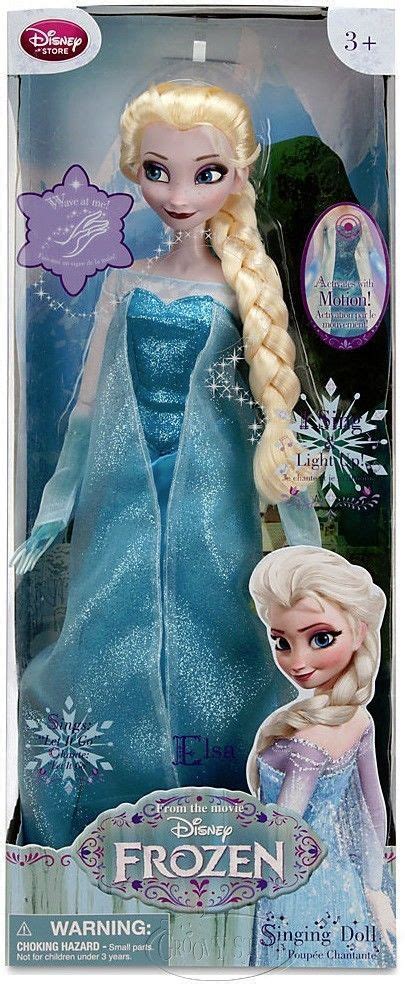 Disney Store FROZEN Elsa Singing large 16 in Doll Lights Up Snow Queen Rare NEW | Disney elsa ...