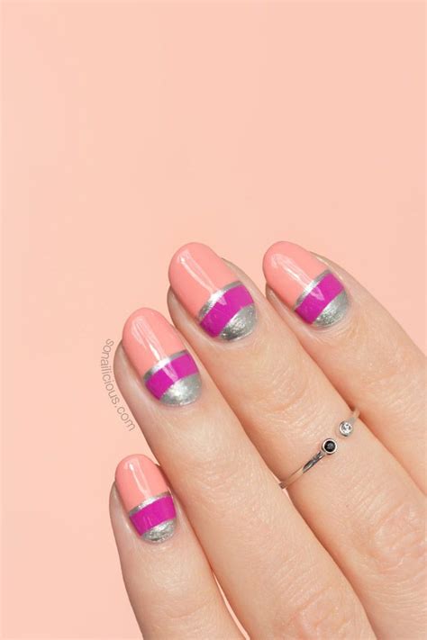 Upgraded Half Moon Nails - Tutorial | Moon nails, French manicure designs, French manicure nails