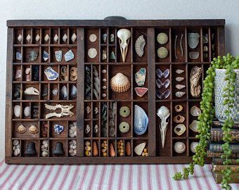 Vintage printer tray wall hangings & rustic by SeaThriftDesign in 2021 | Cabinet of curiosities ...