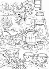 Cozy Window Scene – Favoreads Coloring Club sketch template