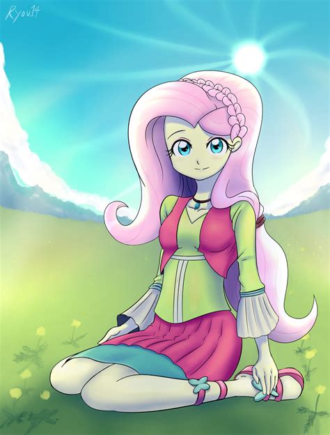 Fluttershy My Little Pony Equestria Girls Anime - Neofotografi