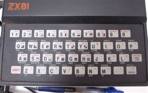 Sinclair ZX81 Keyboard