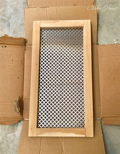 DIY Return Air Vent Grille | Return air vent, Vent covers diy, Decor