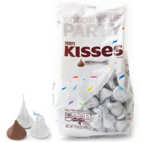 White Hershey's Kisses - 17.6oz Bag • Chocolate Candy Delights • Bulk Chocolate • Oh! Nuts®