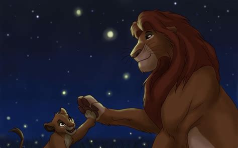 Simba And Mufasa The Lion King Wallpapers - Wallpaper Cave