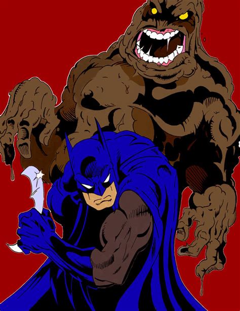 Batman vs Clayface by InsomniacZac on DeviantArt