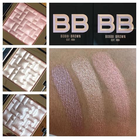 Bobbi Brown Highlighting Powder Swatches | Bobbi brown, Makeup lover, Bobbi