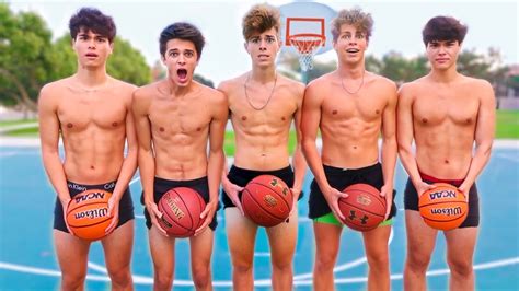 EXTREME STRIP BASKETBALL w/ Brent Rivera & Ben Azelart - YouTube