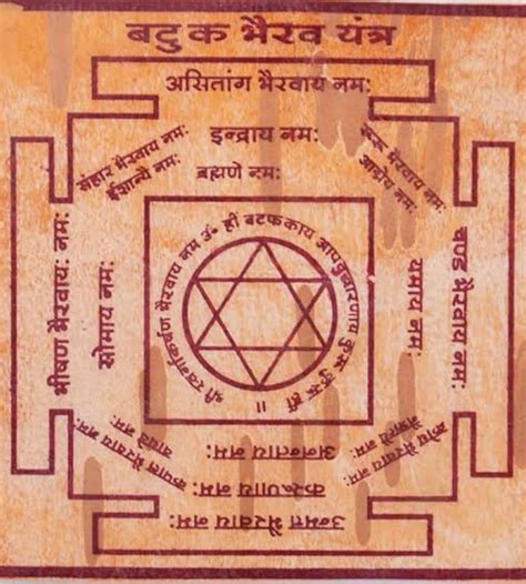 Bhairav yantra on bhojpatra shri bhairav yantra