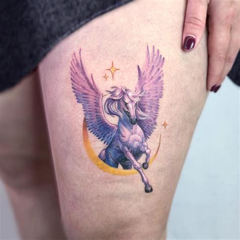 Pegasus tattoo by Eden Kozo - Tattoogrid.net