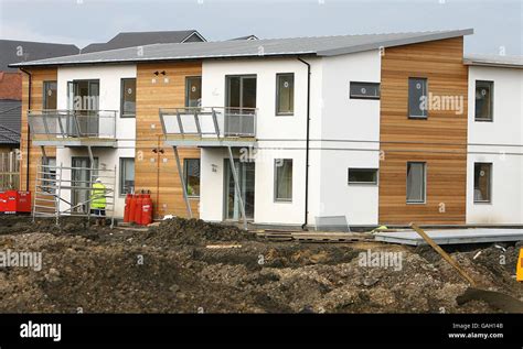 Ikea unveils flat pack house in Gateshead Stock Photo - Alamy