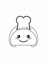 Toaster coloring pages sketch template