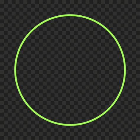 Download Green Lime Outline Circle PNG | Citypng