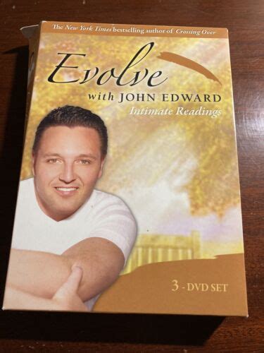 Evolve with John Edward Intimate Readings 3 DVD Set 2007 JEMERC | eBay