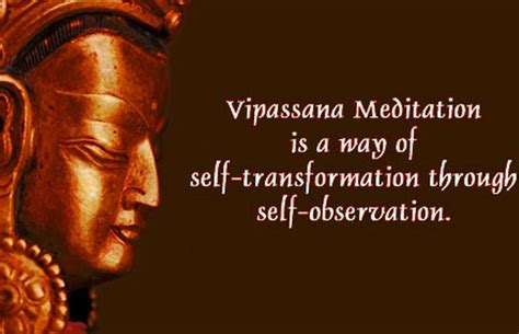 Vipassana meditation techniques and benefits