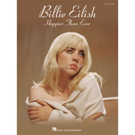 Hal Leonard Billie Eilish: Happier Than Ever | MUSIC STORE professional