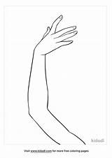 Free Arm Coloring Page  Printables Kidadl sketch template