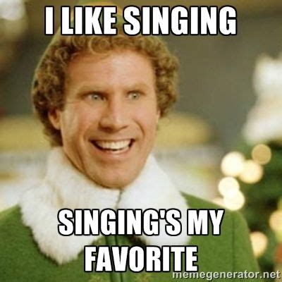 buddy the elf singing is my favorite meme - Google Search | Teacher humor, Buddy the elf meme ...