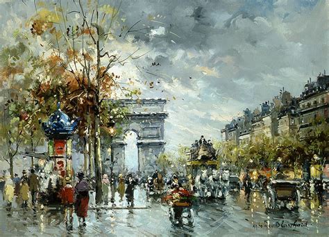arc de triomphe painting - Google Search | Paris painting, Paris art, Fine art