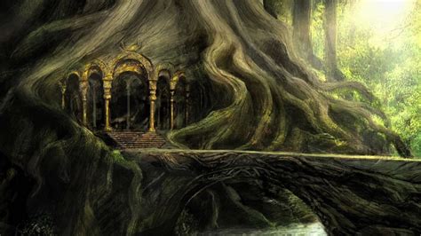 elvenforestworld: “ Mirkwood, The Woodland Realm. The Hobbit concept ...