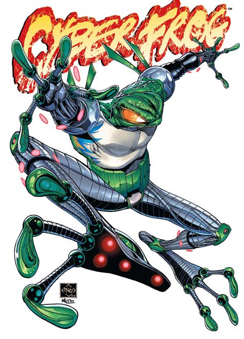 Ethan Van Sciver’s CYBERFROG: BLOODHONEY Comic Book - allcapscomics.com