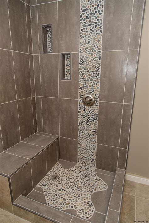 Large Format Tile Shower Layout - Design Corral