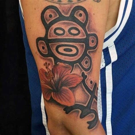 Coqui With Flower And Sun Taino Mens Arm Tattoo Designs #bestmenstattoos | Taino tattoos, Tribal ...