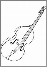 Cello coloring Pages Free Printable PDF  TotalColoringCom sketch template