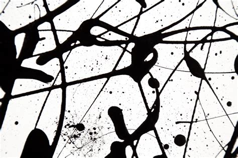 Large contemporary black white Abstract painting 24x48 acrylic on Gallery canvas 3016BW by K. Davies