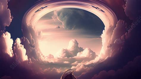 Heaven Beautiful Clouds Powerpoint Background For Free Download ...