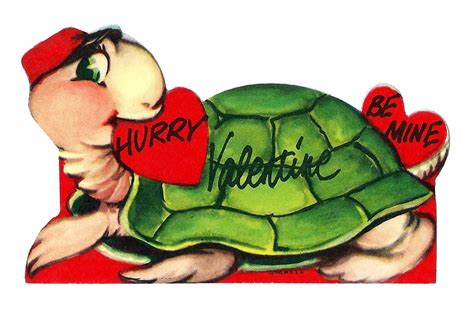 Vintage Valentine Day Greeting Card - Hurry Valentine, Be … | Flickr