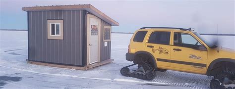 Luxury Ice Shacks | Gull Lake Fishing Charters