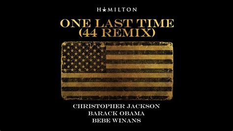 Christopher Jackson, Barack Obama & BeBe Winans' "One Last Time ...