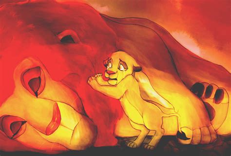 mufasa death scene by Jasuu-nyan on DeviantArt